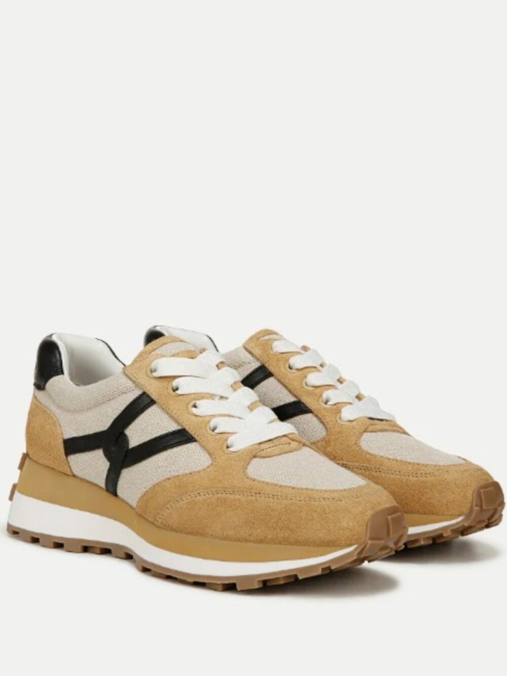 VERONICA BEARD Sold-Out Valentia Sneaker in Ecru/Desert Sz 9.5 NWT $300!!